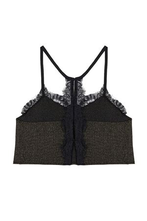 Dantel Detaylı Askılı Top (Simli İpli)