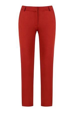 Kiremit Rengi Fitted Cigaretti Pantolon