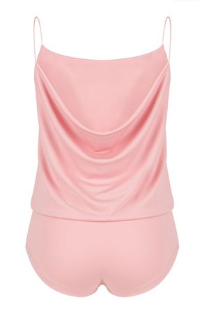 Pembe Degaje Bodysuit