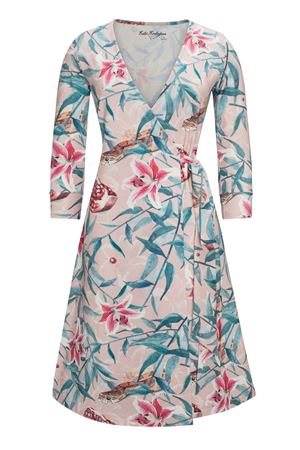 Kruvaze Midi Pomegranate Dress