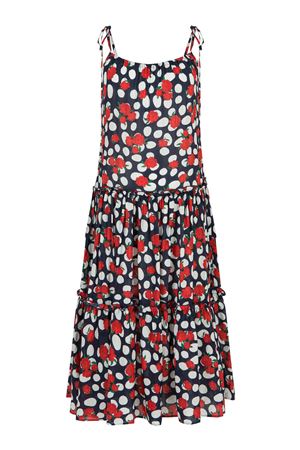 Askılı Puantiyeli Elbise
