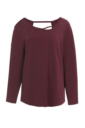 Bordo Bol Kesim Bluz