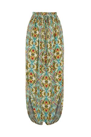 Yellow Effect Şalvar Pantolon