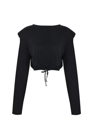 Nora Siyah Top (Sırt Detaylı)