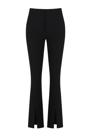 Eva Siyah Skinny Pantolon (Ön Paça Yırtmaç Detaylı)