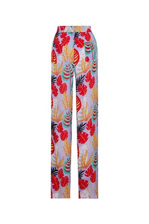 Arkası Cepli Pantolon (Desenli)