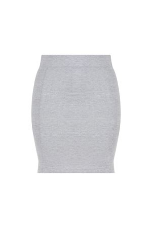 Mini Etek (Açık Gri Simli)