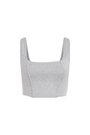 Korse Top (Açık Gri Simli)