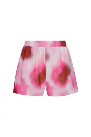 Şort (Pembe Beyaz Batik)