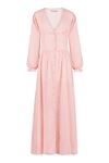 Vintage Dress (Beyaz Üzeri Yavruağzı Puantiyeli)
