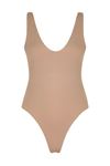 Ribana V Yaka Bodysuit (Camel)