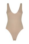 Ribana V Yaka Bodysuit (Bej)